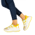 Γυναικεία αθλητίκα παπούτσια Emelia κίτρινα, 3 - Kalapod.gr